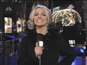 Britney Spears tree lighting Rockerfeller Center NYC