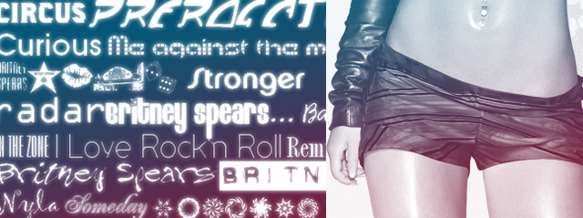 Britney Spears Fonts Download