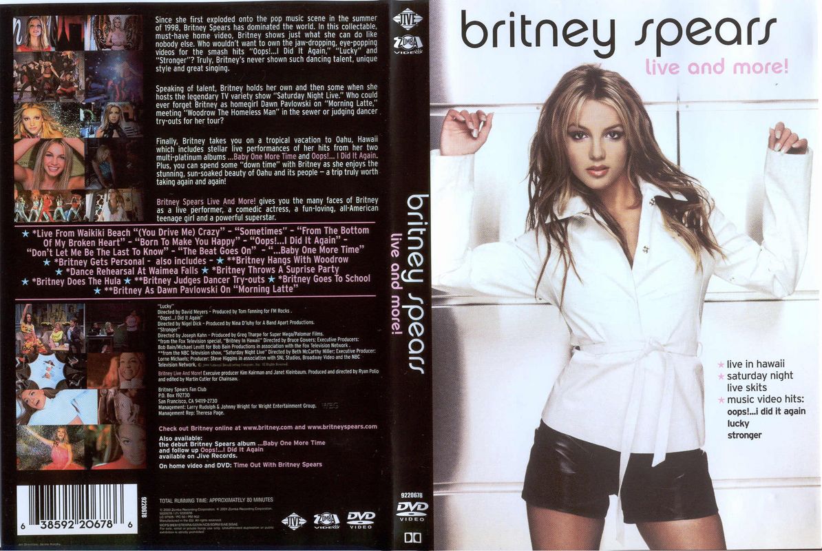 Britney Spears - Live and More! 2001