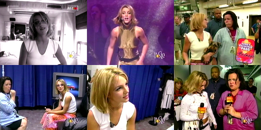 Britney Spears – Rosie Backstage Pass (Crazy 2K Tour Special 2000) VHS [FULL 720P]