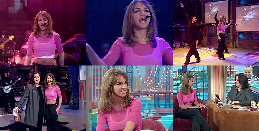 Britney Spears - …Baby One More Time + Interview (The Rosie O’ Donnell Show) 1999