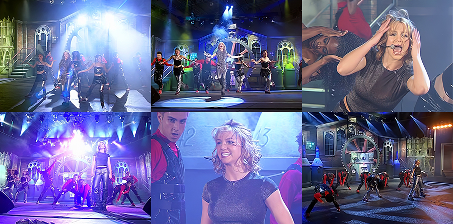 Britney Spears - Baby One More Time + You Drive Me (Crazy) Wetten, dass..? 1999 [Remastered]