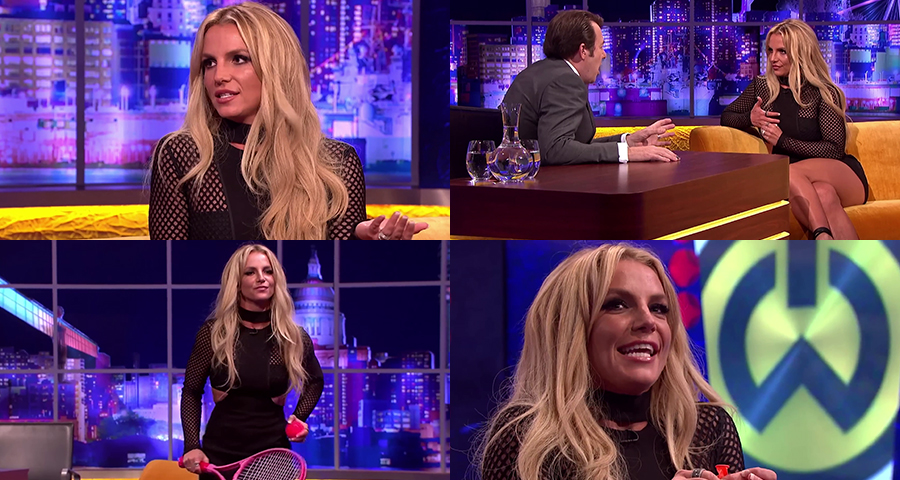 Britney Spears at The Jonathan Ross Show (Full Unseen Clip 2016)