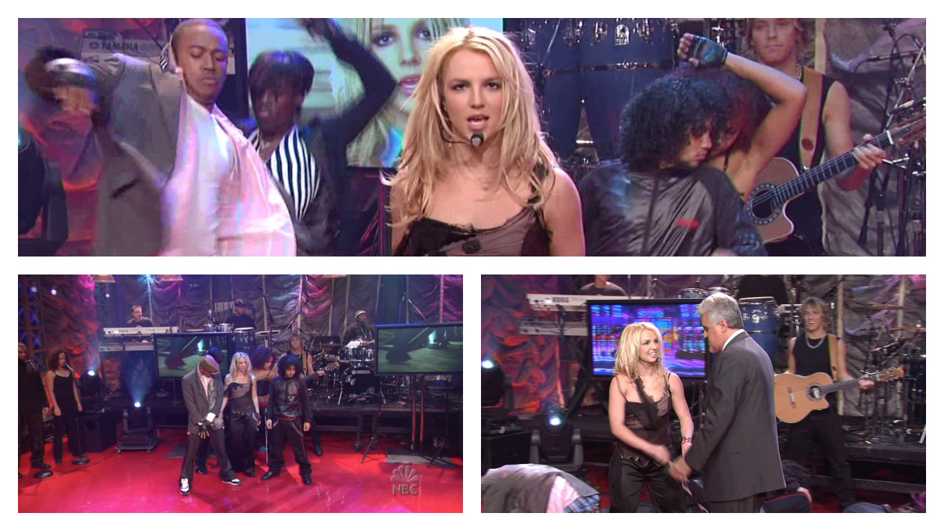 [HDTV-1080i].Britney Spears - Me Against The Music - 11.17.03 (Tonight Show With Jay Leno) - VideoMan.ts